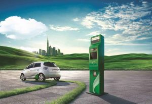 electric vehicle charging stations in Dubai