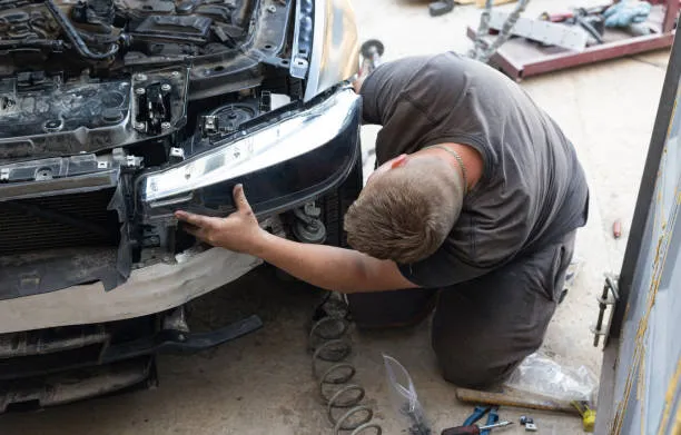 car bumper repair in Dubai