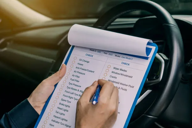 car major service checklist
