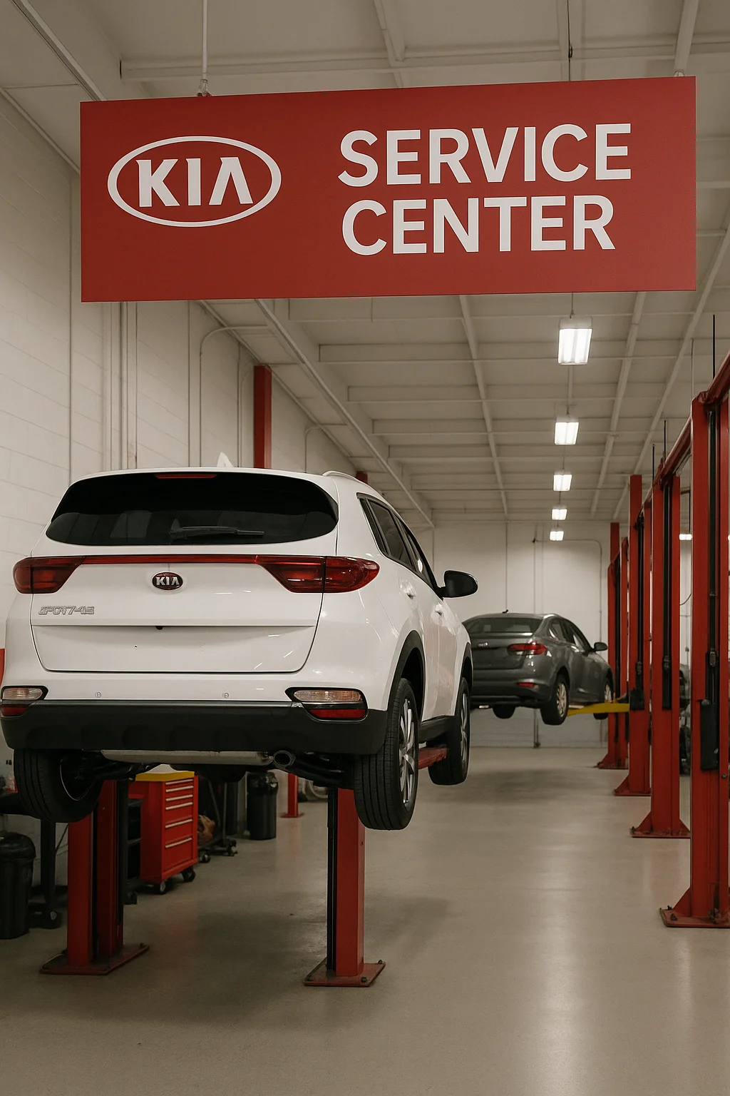 Kia Service Center in Dubai