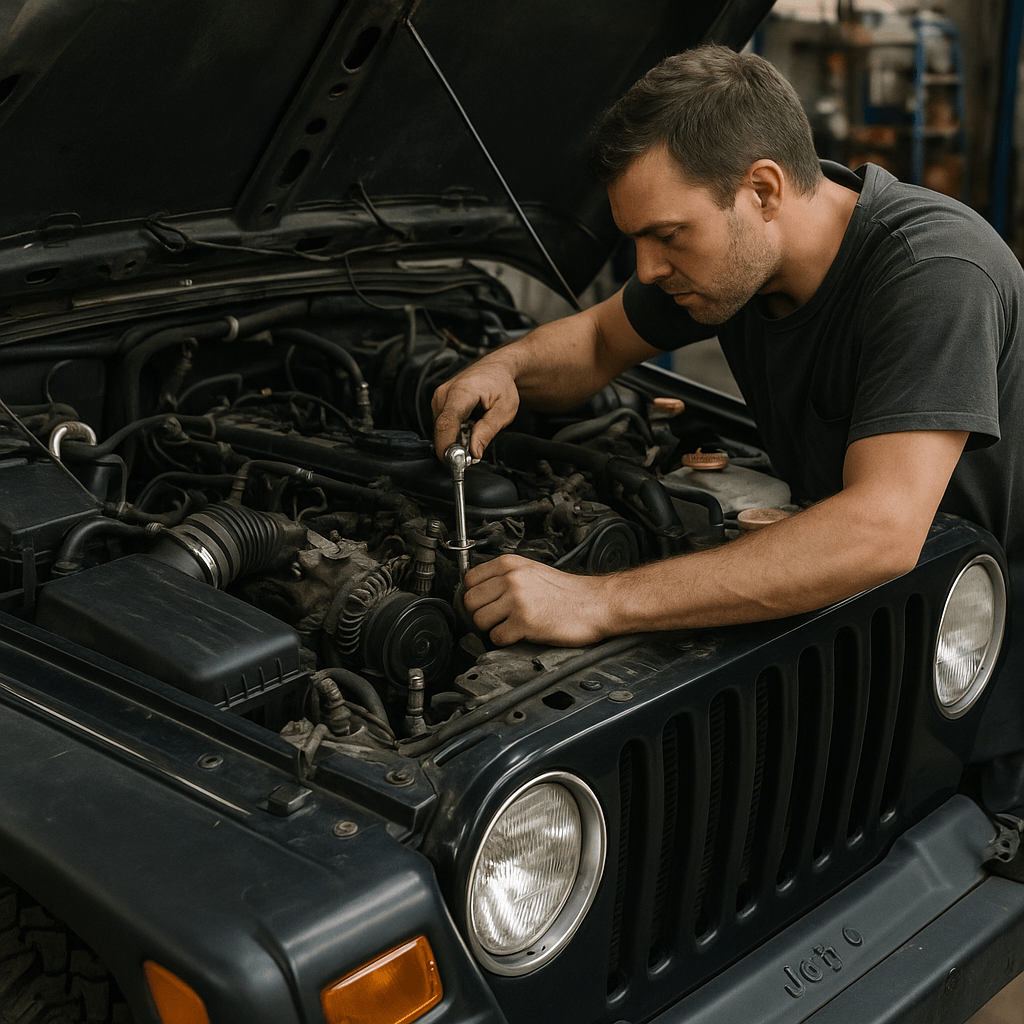 Jeep Wrangler Engine Repair