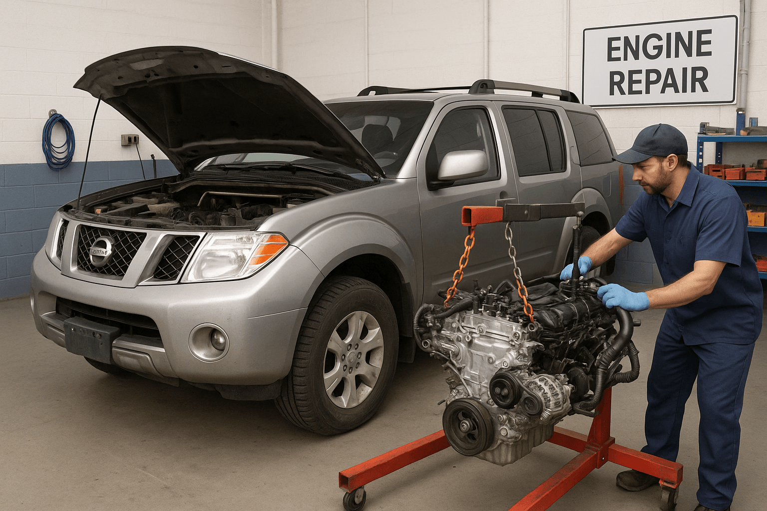 Nissan Pathfinder Engine Repair