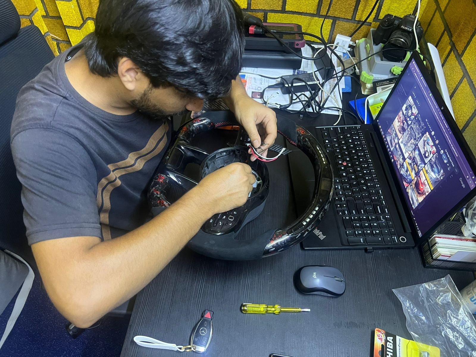 Steering Upgrade