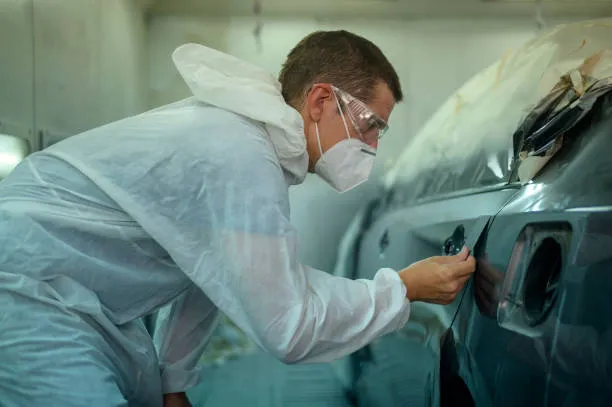 BMW body shop