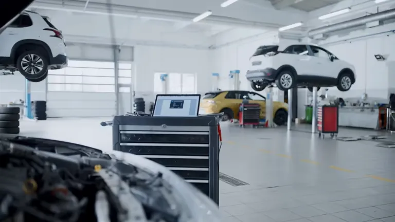 BMW garage in Al Quoz