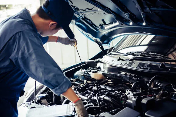 BMW oil leak repair