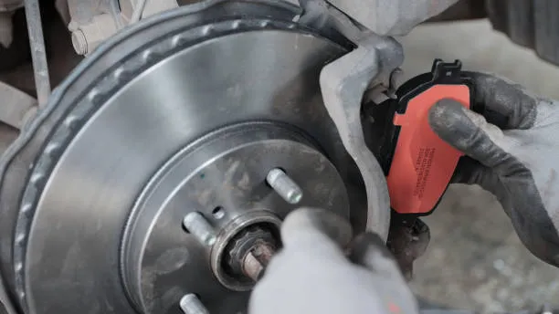 Jeep brake pad replacement