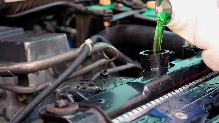 Jeep coolant leak repair