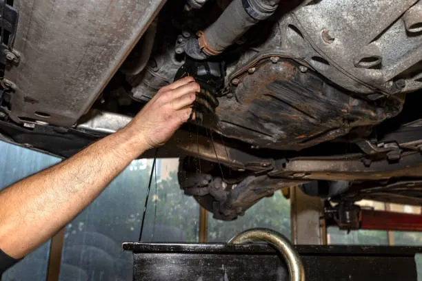 Jeep oil leak repair