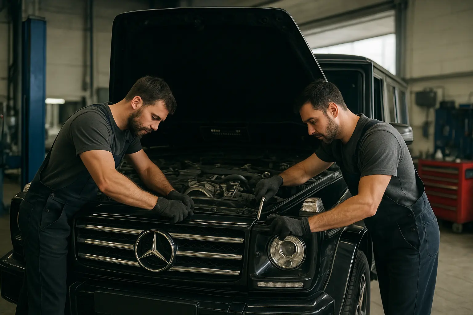 Mercedes G Class Engine Repair