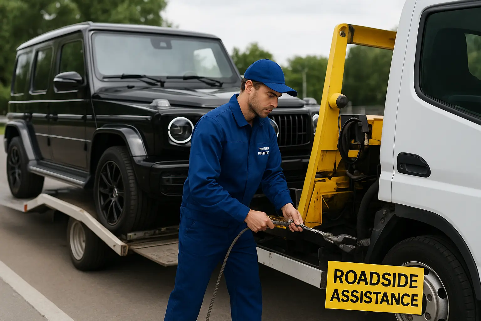 Mercedes G Class Roadside Assistance