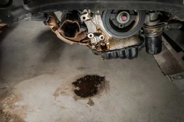 Maybach oil leak repair