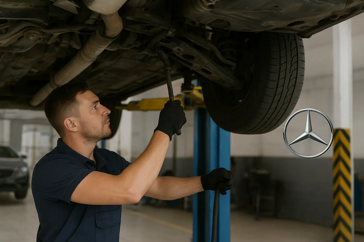 Mercedes Chassis Inspection
