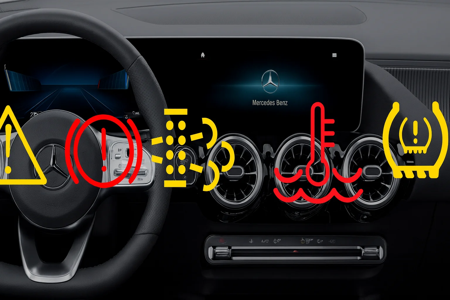 Don’t Ignore Dashboard Warnings Before You Search Benz Repair Near Me