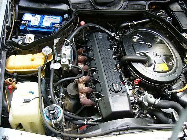 Mercedes engine block repair