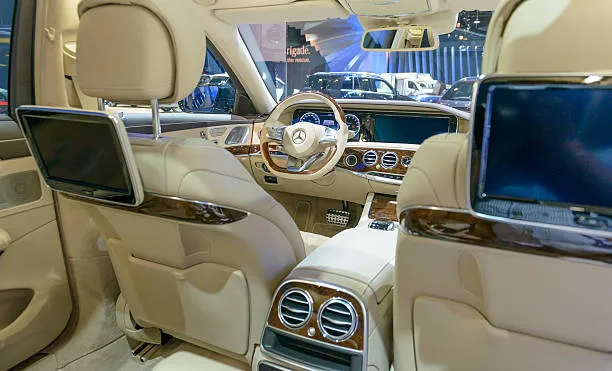 Mercedes upholstery