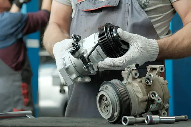 Mercedes AC compressor replacement