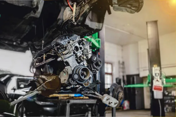 Mercedes engine replacement