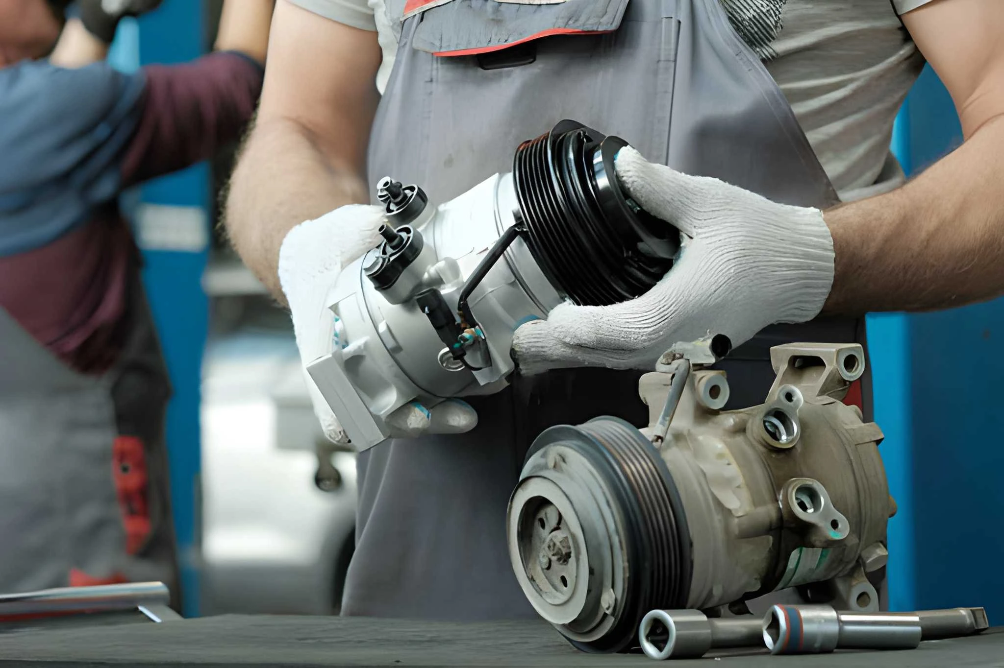 Citroen ac compressor replacement