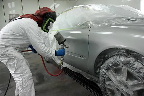 Mercedes body shop and paint