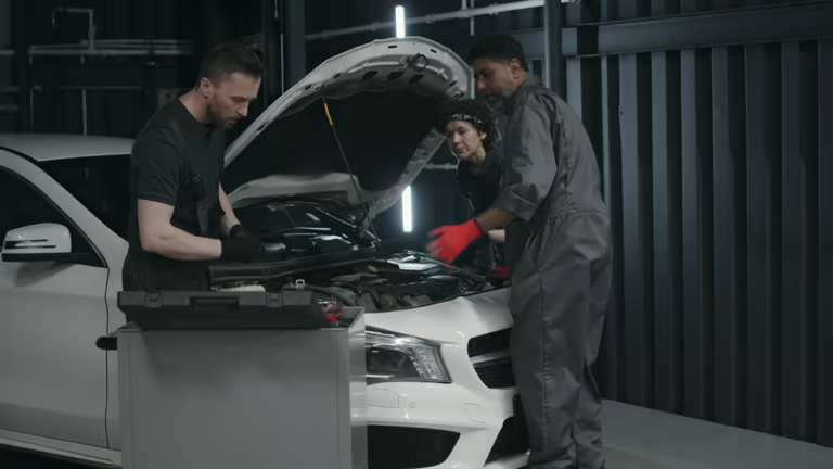 Mercedes engine repair service
