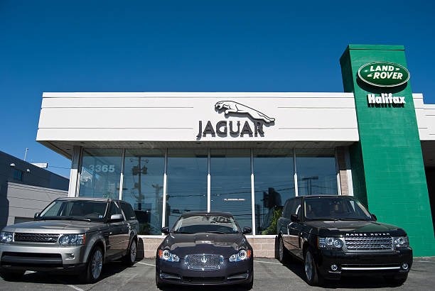 jaguar showroom in Dubai