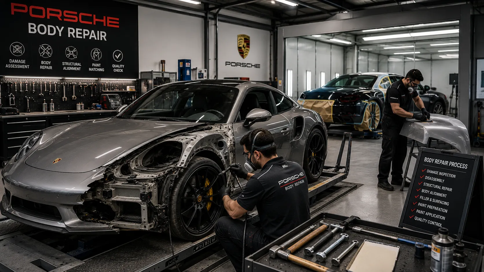 Porsche Body Repair