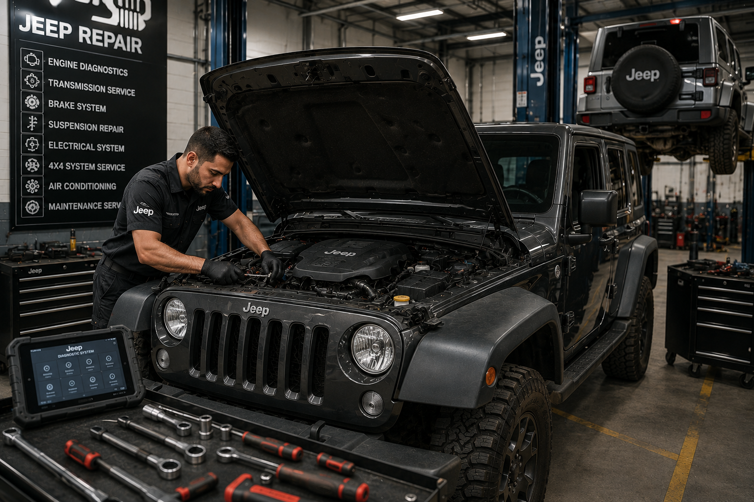 Best Jeep Service Dubai