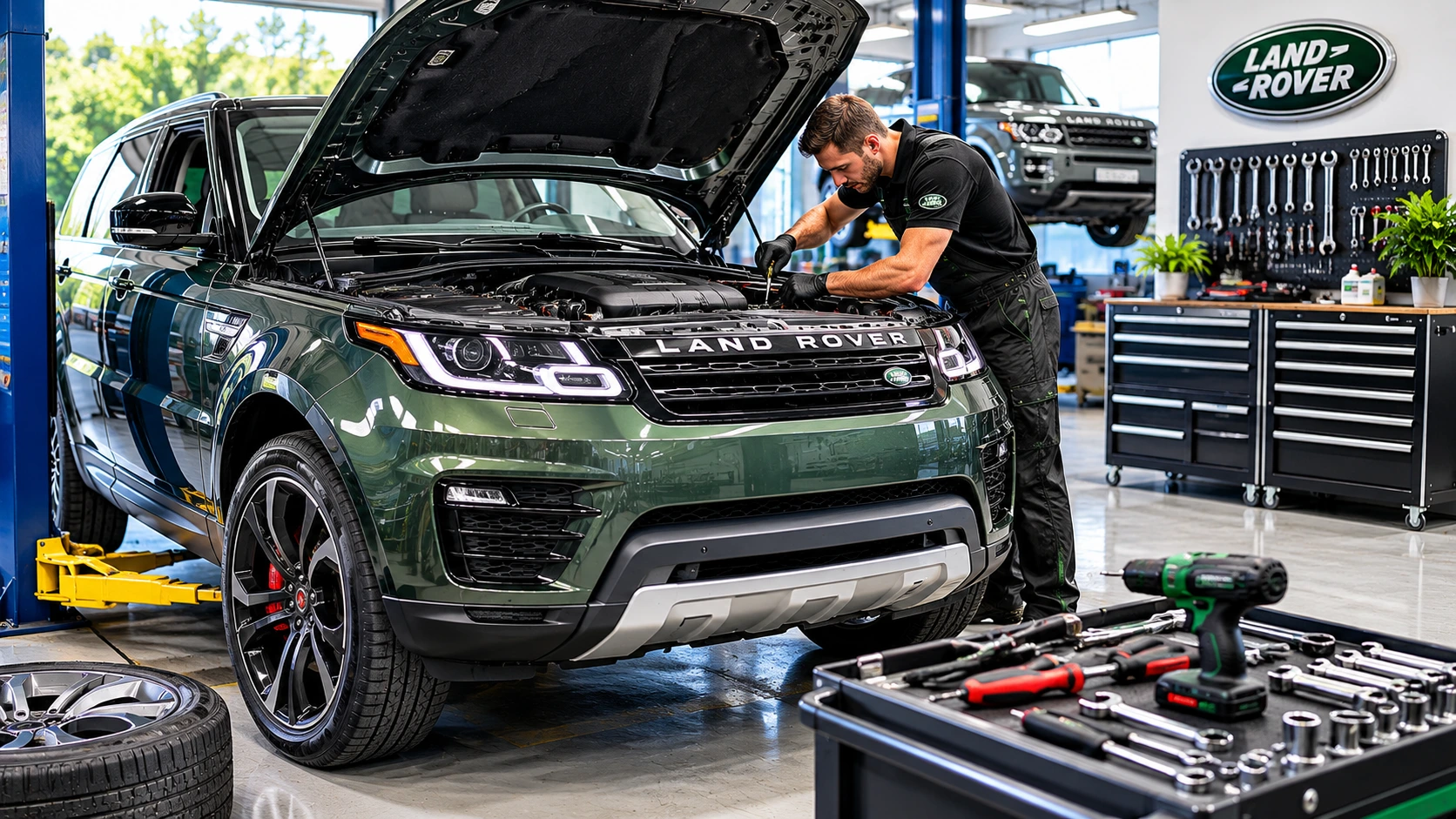 Land Rover Workshop Dubai