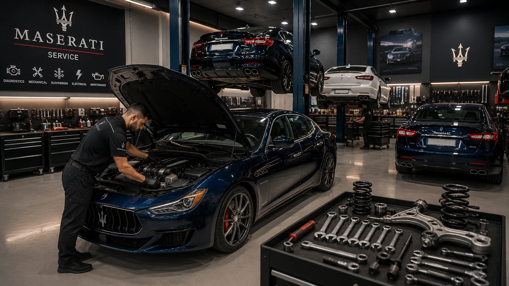 Maserati Repair Shop