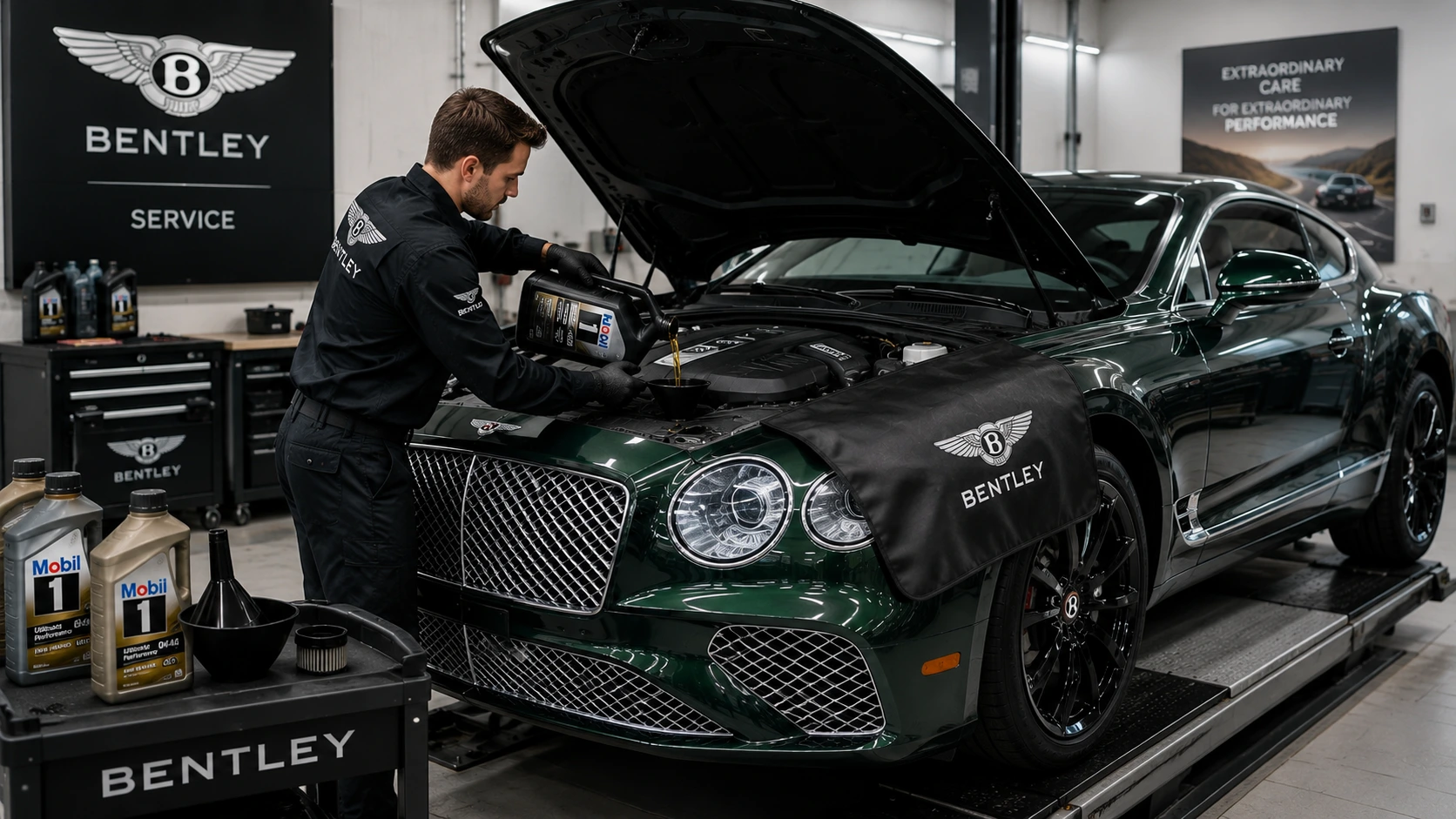 Bentley Oil Change