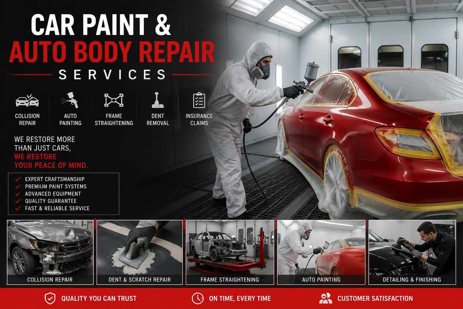 Car Paint and Auto Body Repair Services
