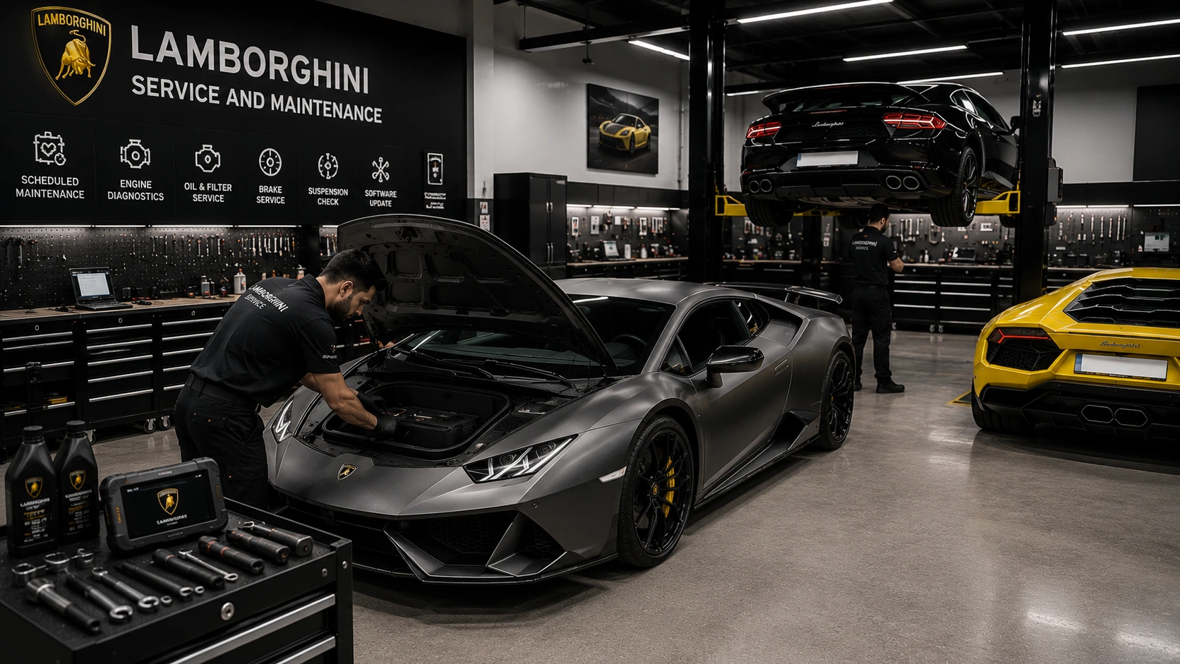 Lamborghini Service and Maintenance Dubai