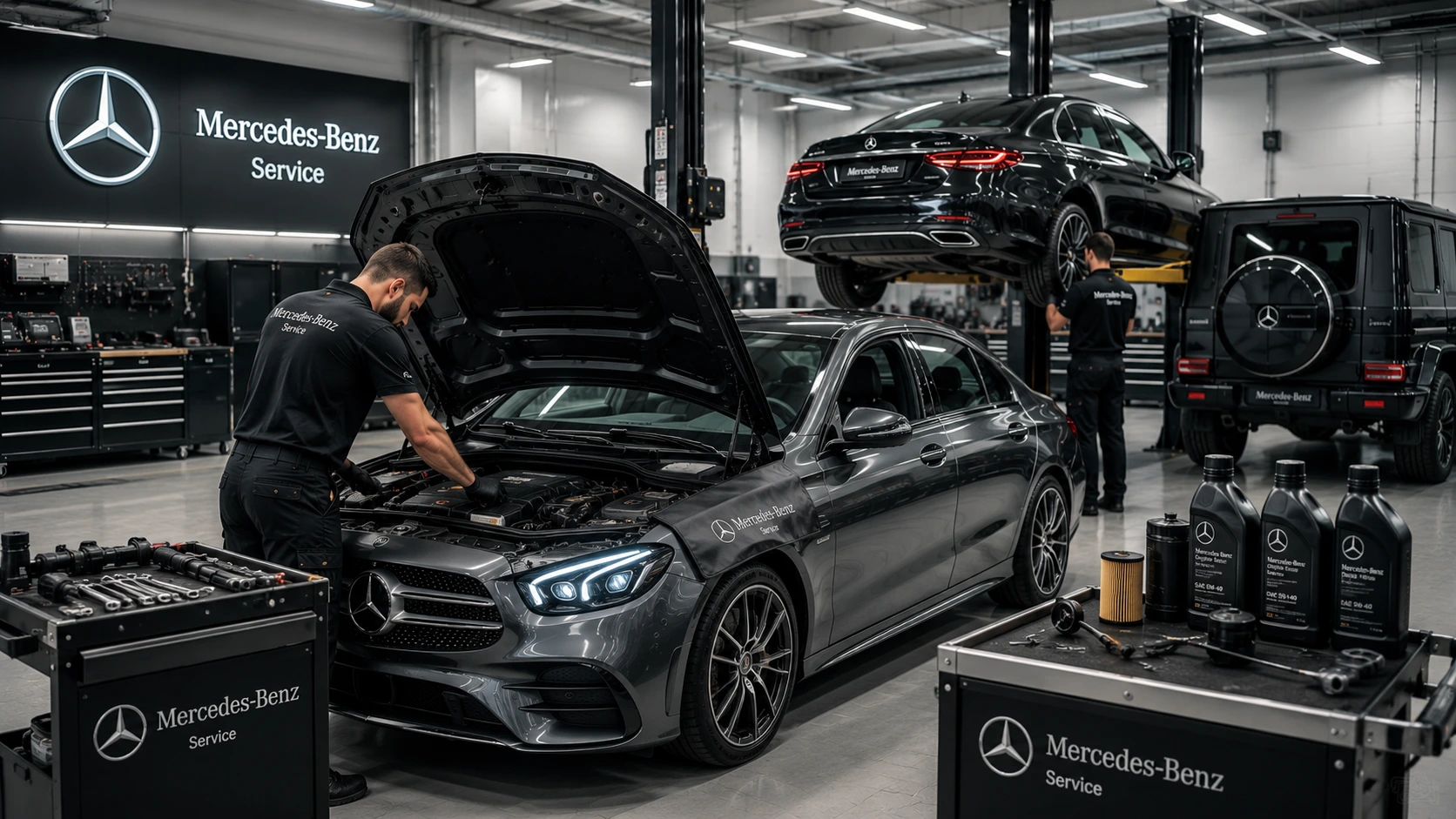 Mercedes Car Maintenance and Repair in Dubai