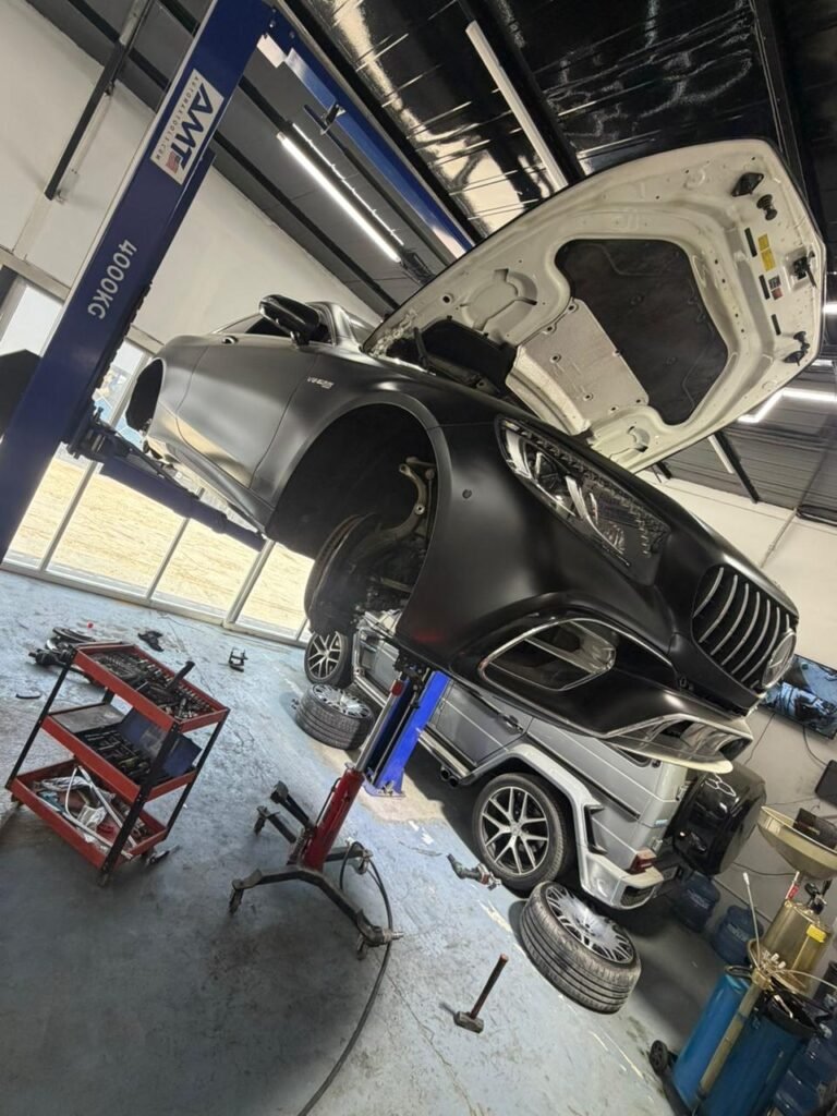 inspection of S63 Brake Pad Replacement.