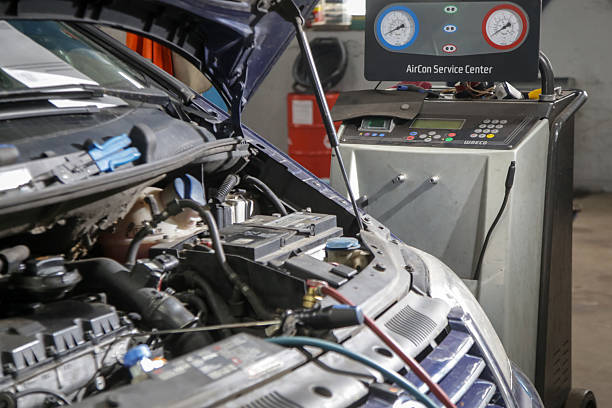 car AC gas refill and repair in Dubai