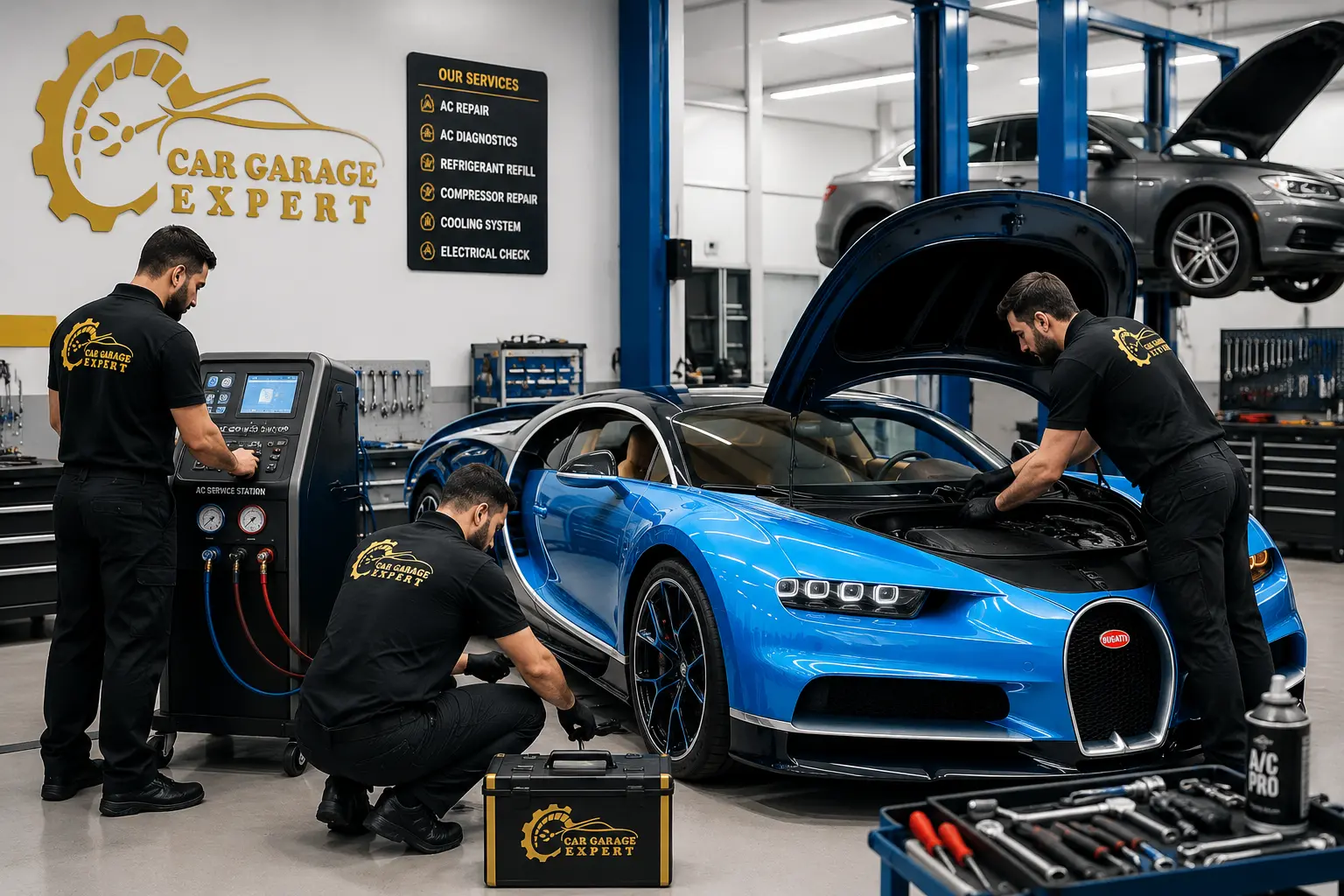 Expert Bugatti AC Repair in Dubai