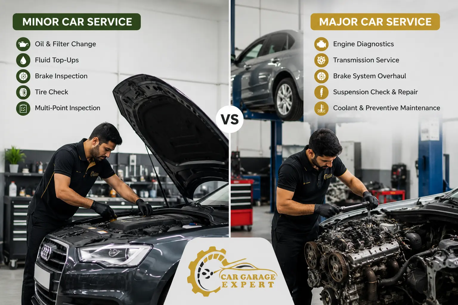 Major and Minor Car Services