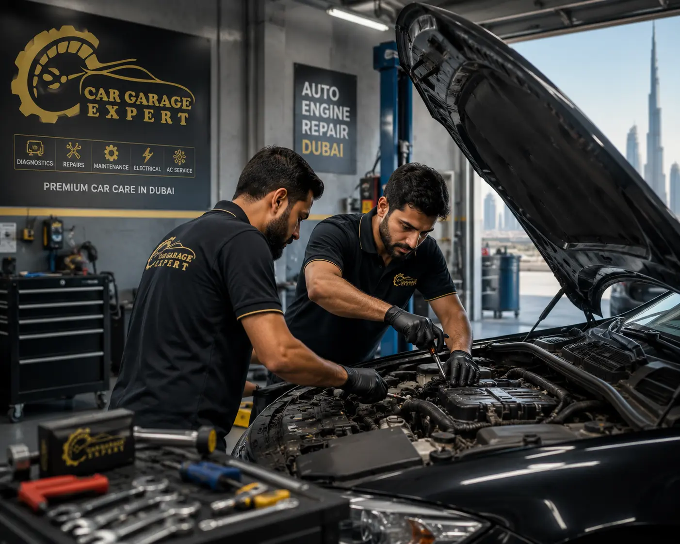 Auto Engine Problems in Dubai