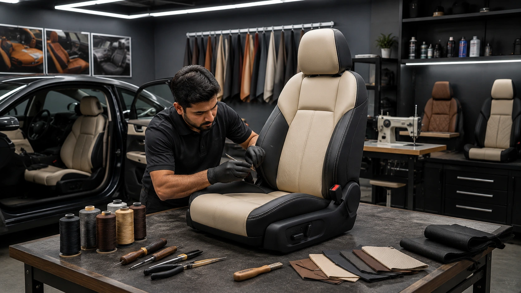 Car Seat Upholstery