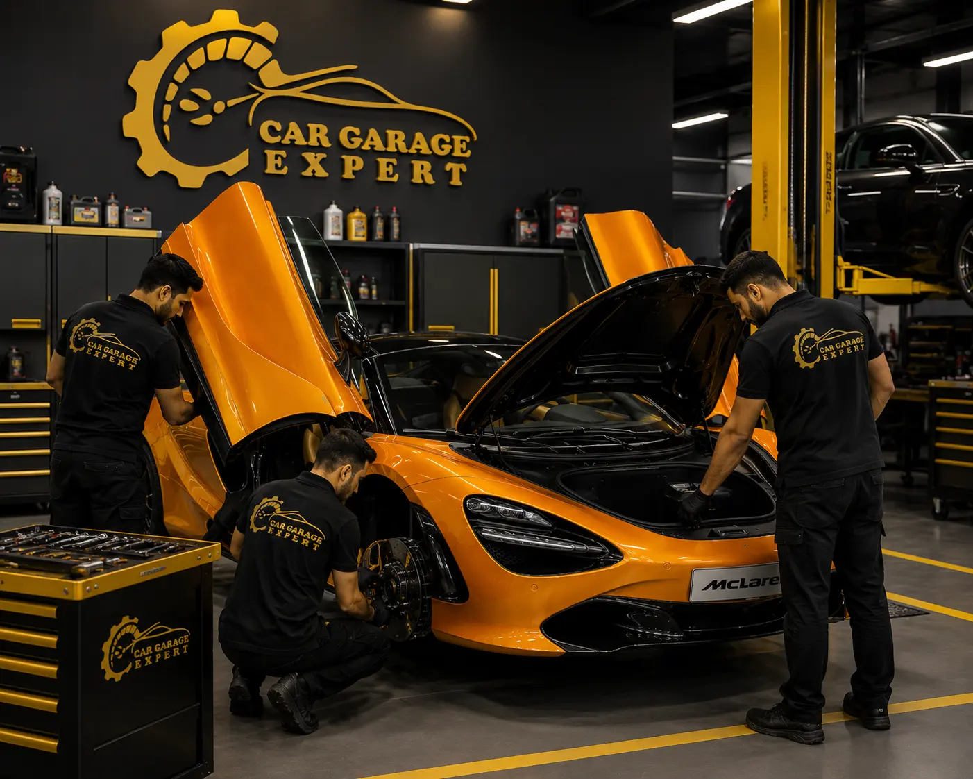 McLaren Repair Shop in Dubai