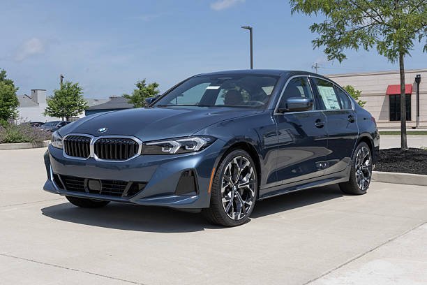 BMW car brake pad replacement