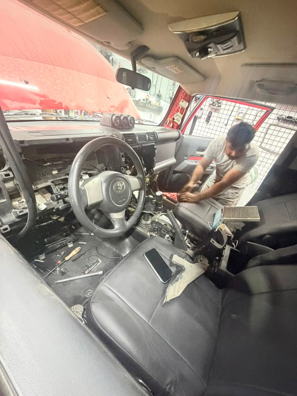 FJ Cruiser AC Evaporator Replacement
