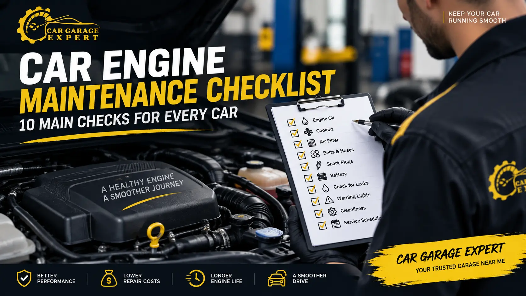 Car Engine Maintenance Checklist