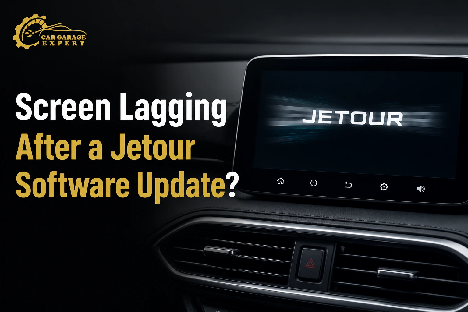 Screen Lagging After Jetour Software Update?