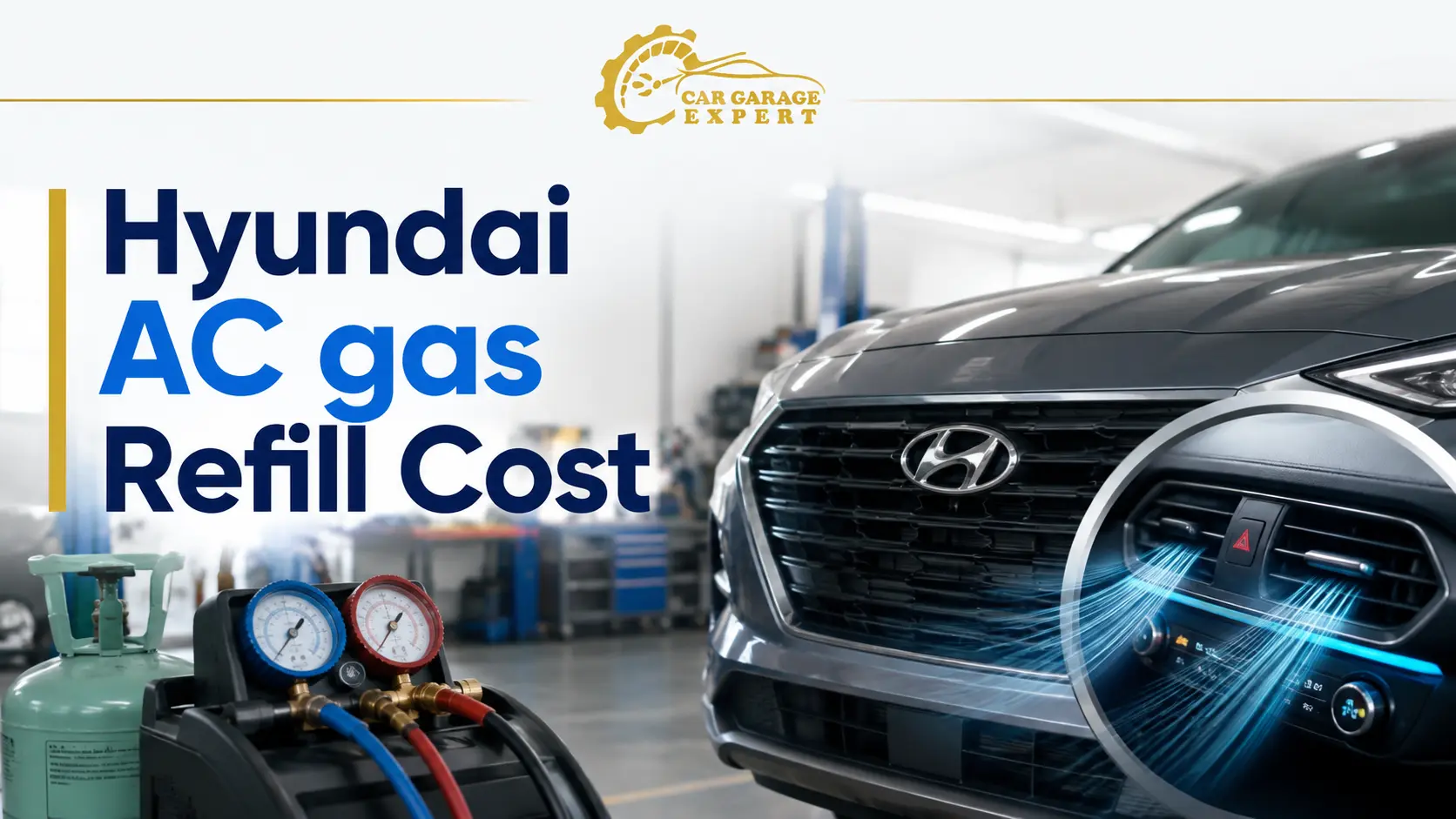 Hyundai AC Gas Refill Cost