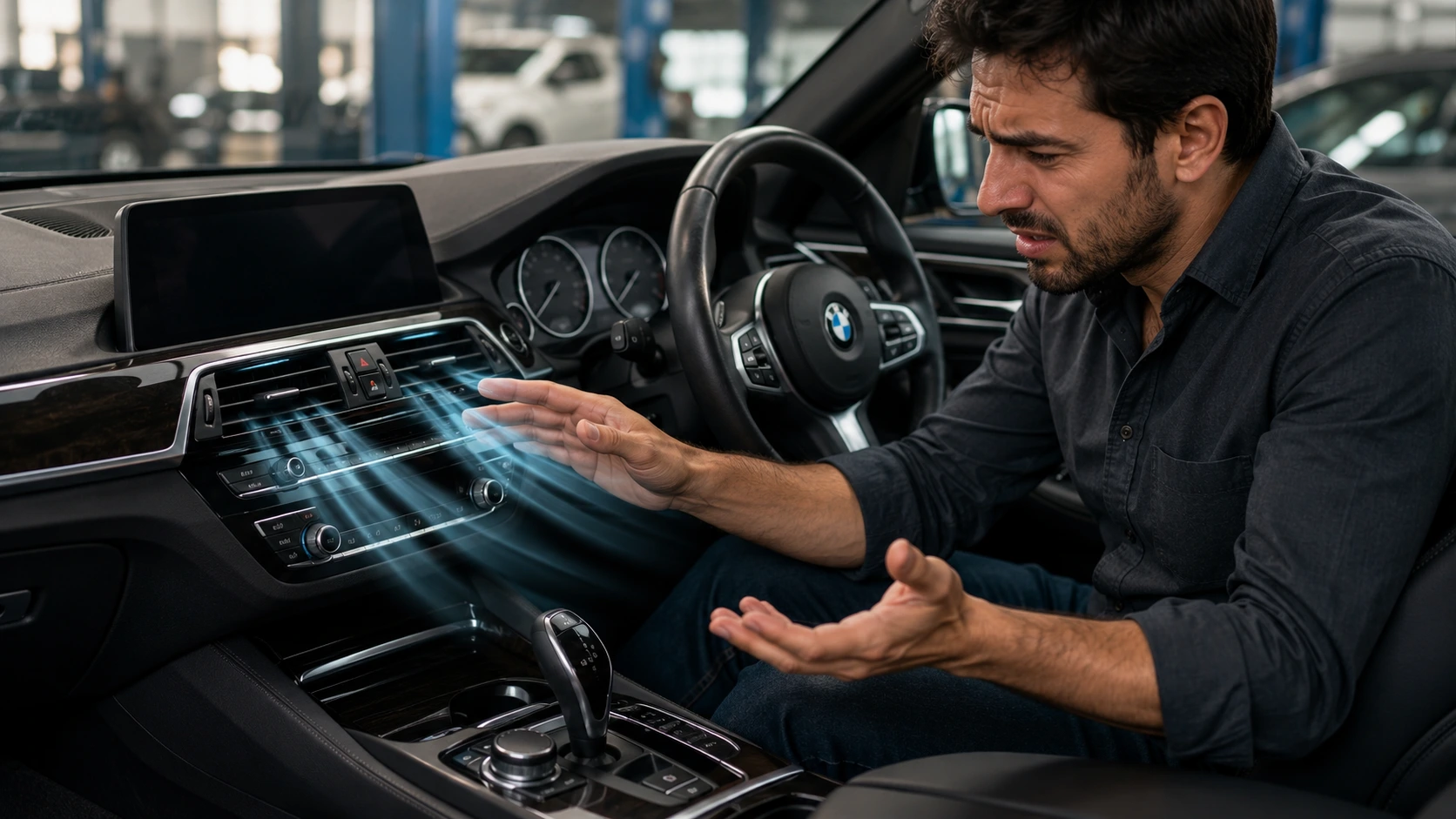 BMW AC Not Cooling in Dubai