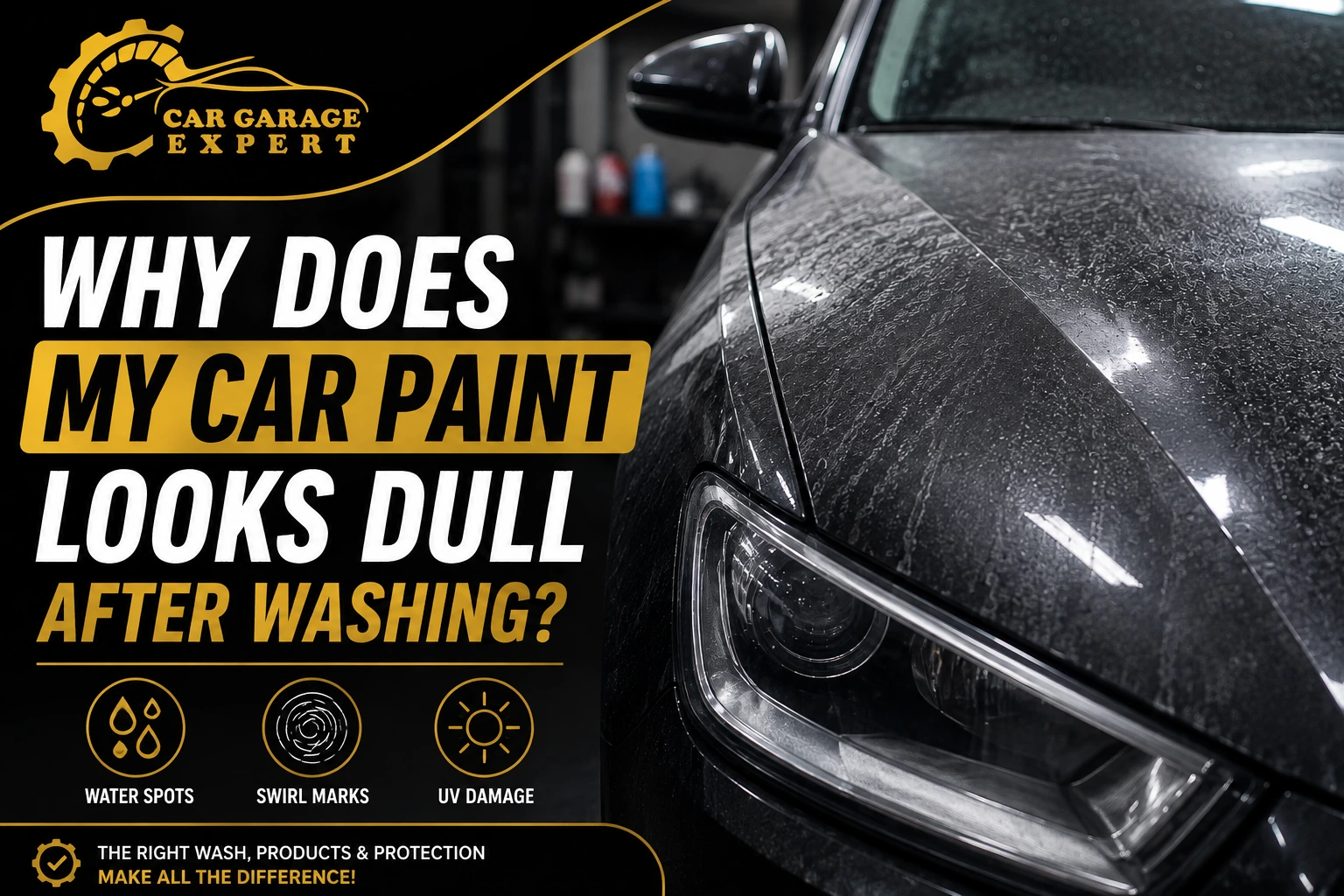 Car Paint Looks Dull After Washing
