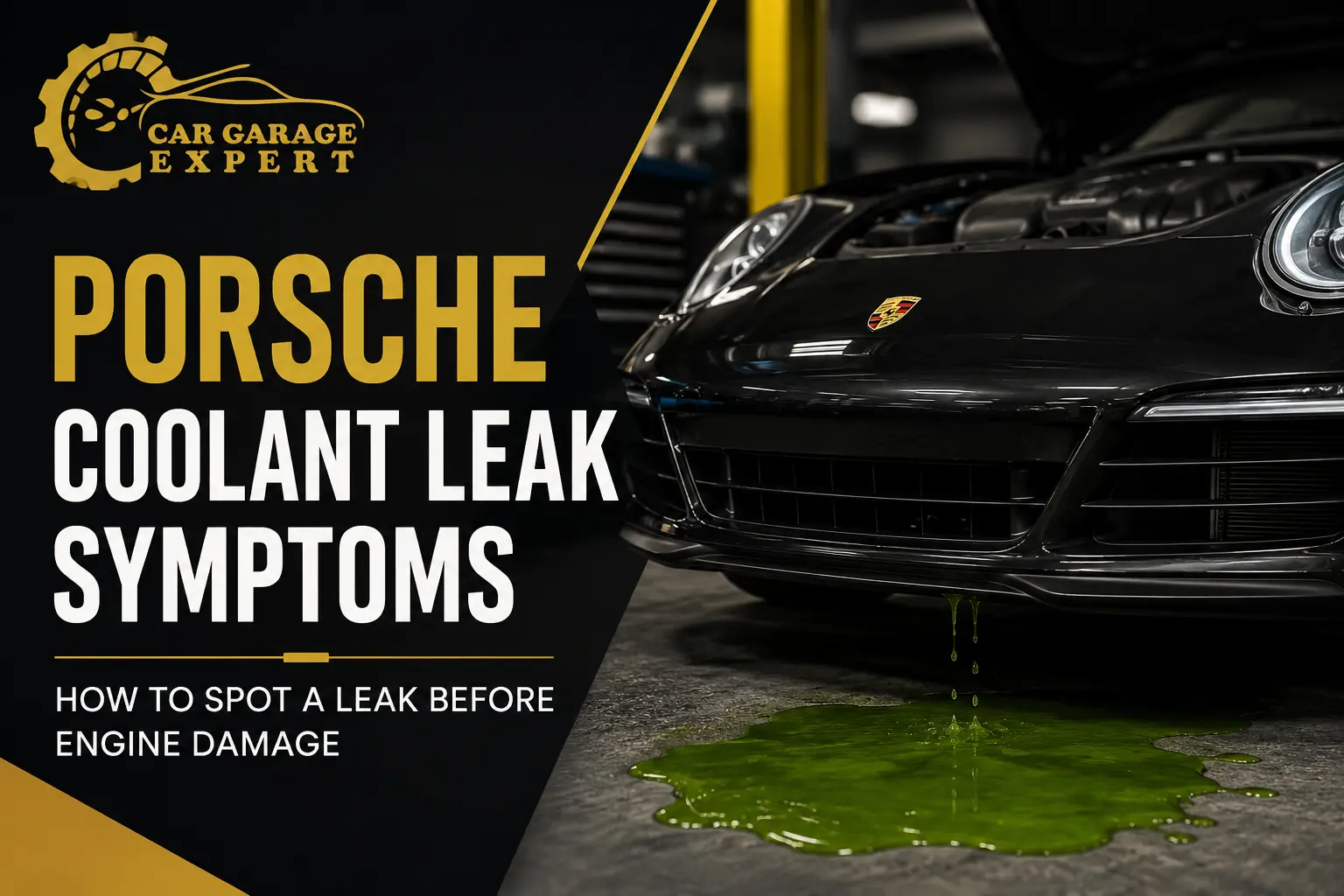 Porsche coolant leak