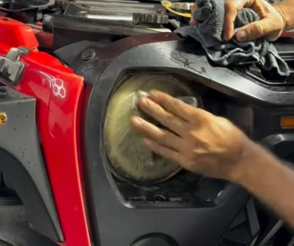 headlight polishng